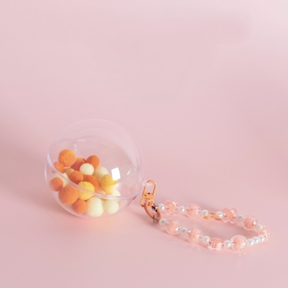 Custom 3D Mini Figure - Valentine's Day - Personalized Transparent Hanging Ball-SELL MALL