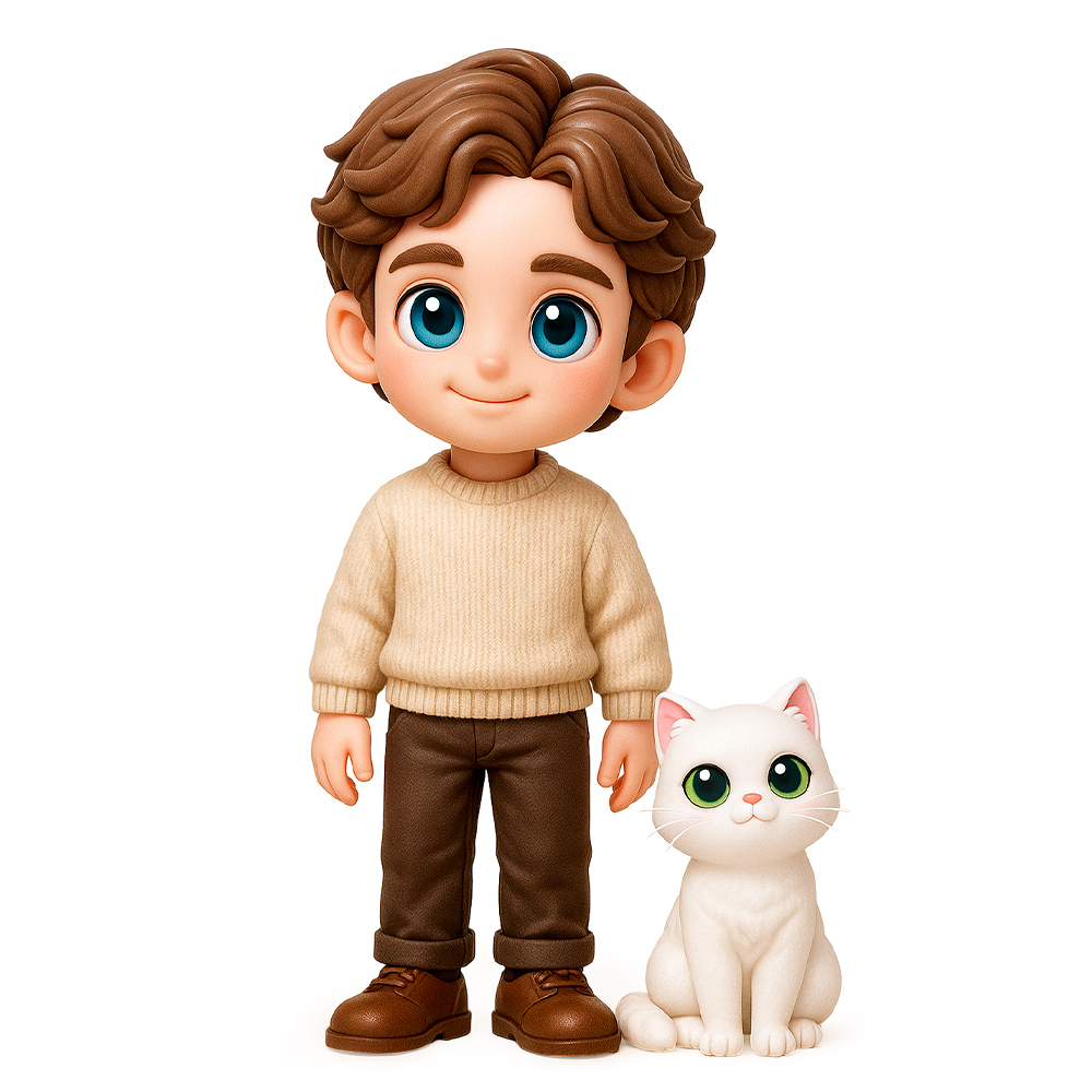 Custom 3D Action Figure From Your Photo - Personalized Toy | Perfect Gift for Policemen-SELLMALL