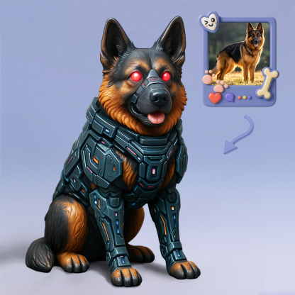 Custom Cartoon-Style 3D Pet Figurine Personalized | Cute Gift for Pet Lovers-SELLMALL