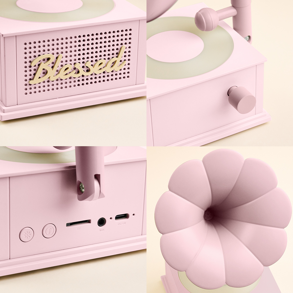 Retro Audio-Pink-SELLMALL