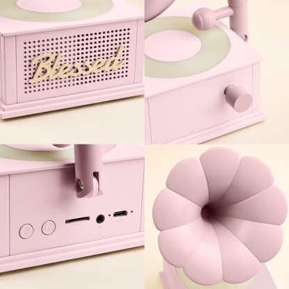 Retro Audio-Pink-SELLMALL