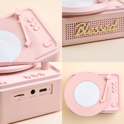 Bluetooth Speakers-Pink-SELLMALL