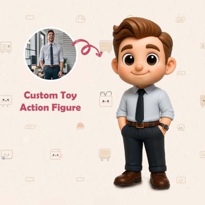 Personalized 3D Printed Boss Toy One of a Kind Surprise | Perfect Gift for Boss-SELLMALL