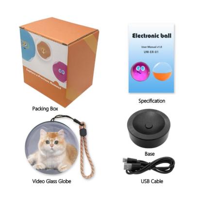 Glass Video Globe – Playable Video Gift Sphere for Valentine’s Day Birthday and Christmas