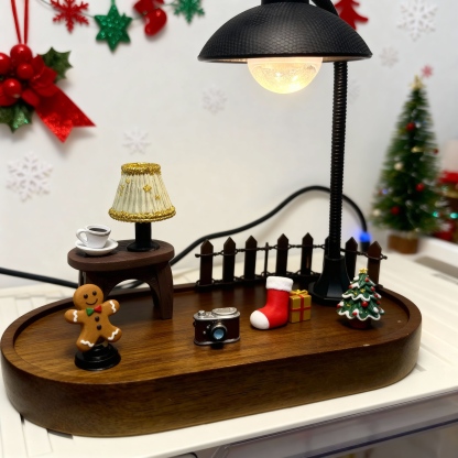 Custom 3D Printed Figure Desk Lamp - Christmas Limited- Night Light-SELL MALL