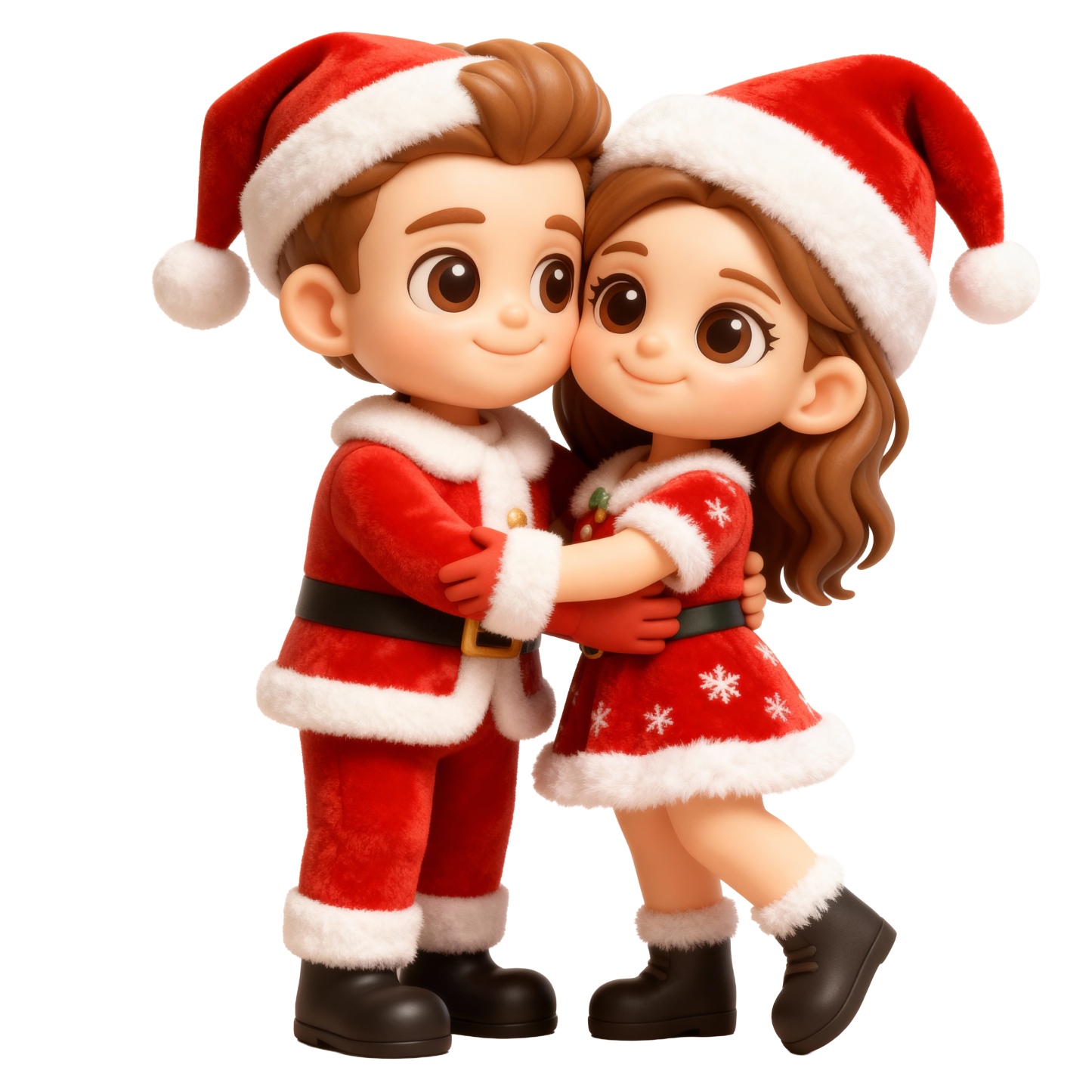 Custom 3D Printed Figure - With Engraved Wooden Base | Personalized Name & Message Stand - Christmas-SELL MALL