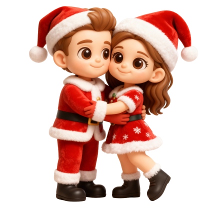 Custom 3D Printed Figure - With Engraved Wooden Base | Personalized Name & Message Stand - Christmas-SELL MALL