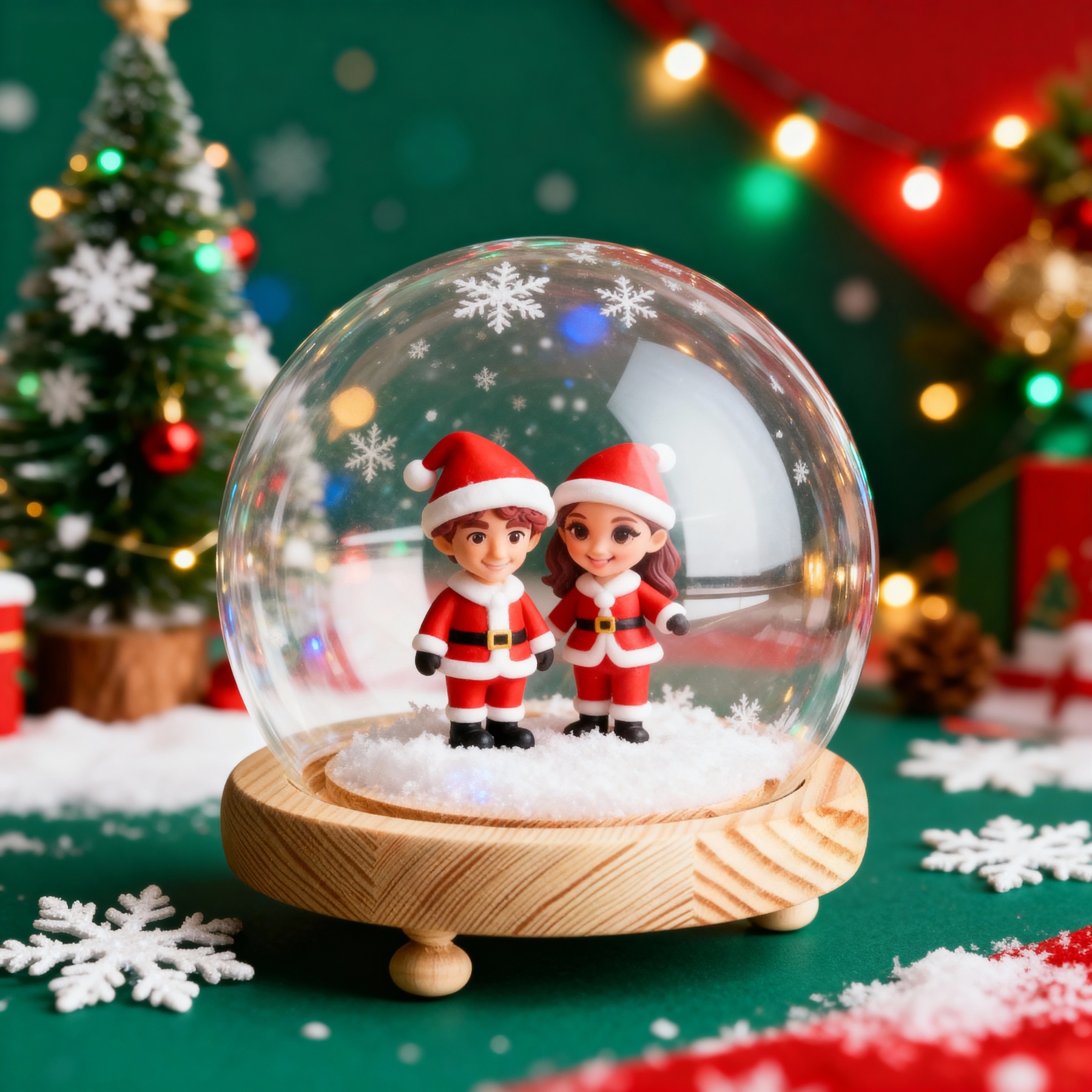 Custom 3D Action Figure Night Light (from Your Photo) | Personalized Unique Christmas Gift for Lovers, Boyfriend & Girlfriend-SELL MALL