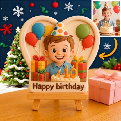 Custom 3D Relief Sculpture - Christmas Engraved Personalized Keepsake-SELL MALL