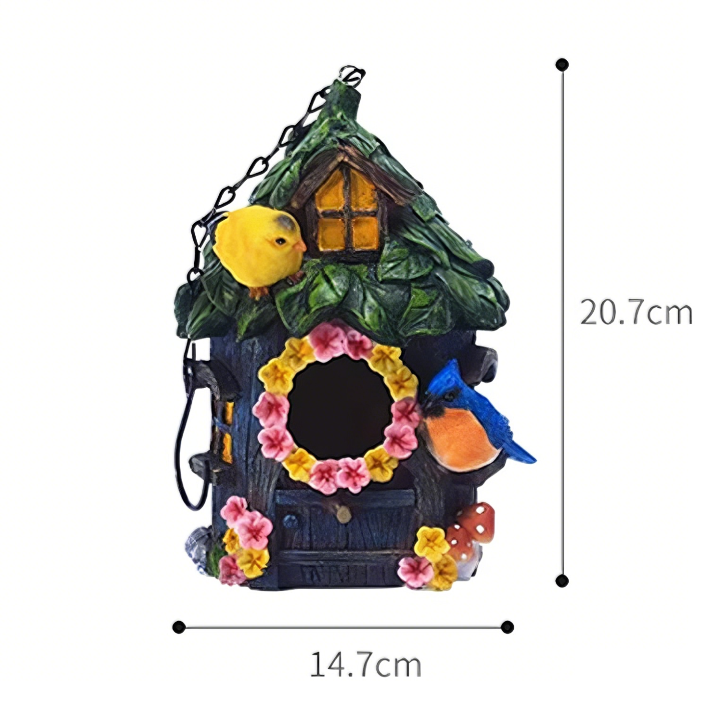 Weatherproof Outdoor Birdhouse – Durable, Eco-Friendly Nesting Box for Wild Birds