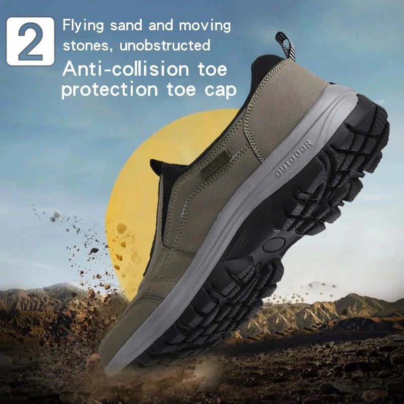 GRW Orthopedic Walking Shoes – Arch Support, Wide Toebox & Anti-Skid Outdoor Comfort