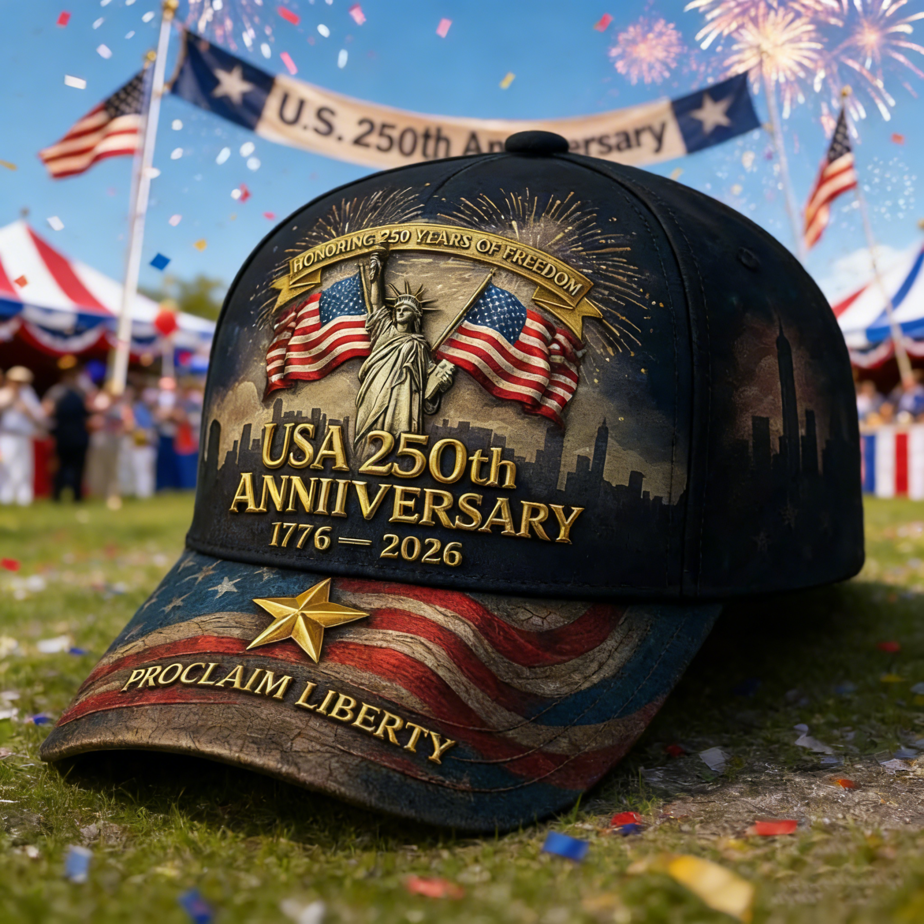 The United States Of America 250th Anniversary Cap