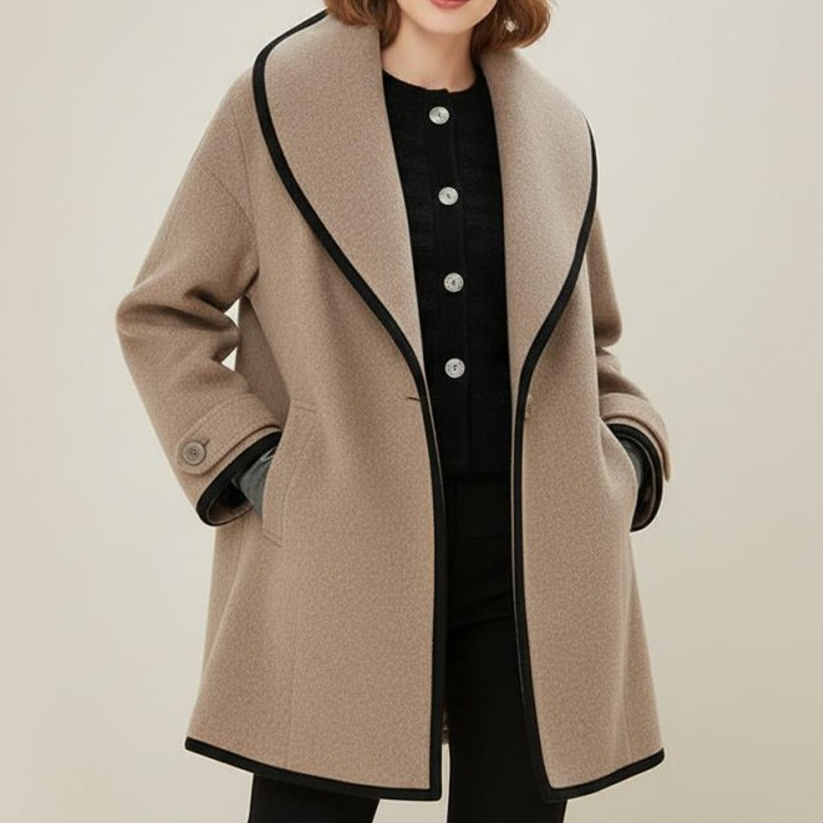 Vina | Women's Winter Coat | Double-Breasted & Elegant