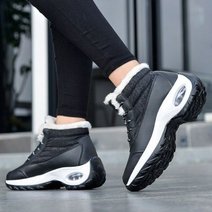 Women's Waterproof Fur-Lined Snow Boots