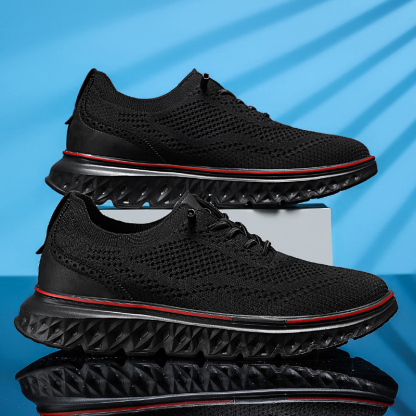 ⏰LAST DAY - 50% OFF🛒Men’s Lightweight Knit Walking Shoes with Cushioned Thick Sole