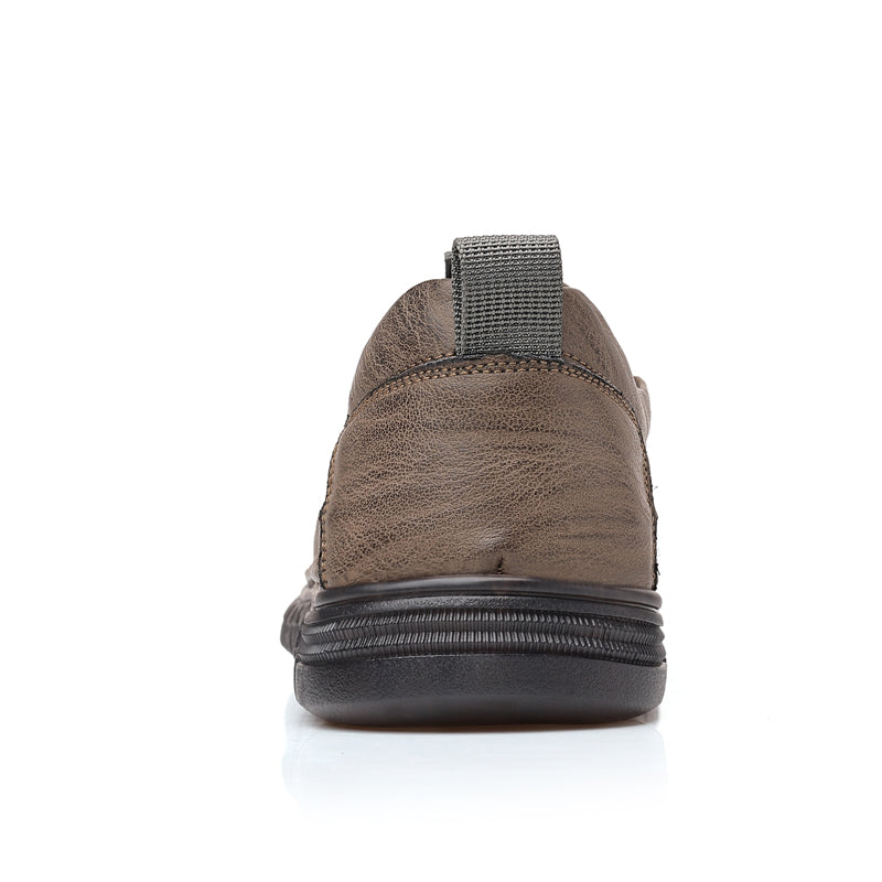 Premium Genuine Leather Slip-On Comfort Loafers – Lightweight & Arch Support Design for Business, Casual & Driving Wear