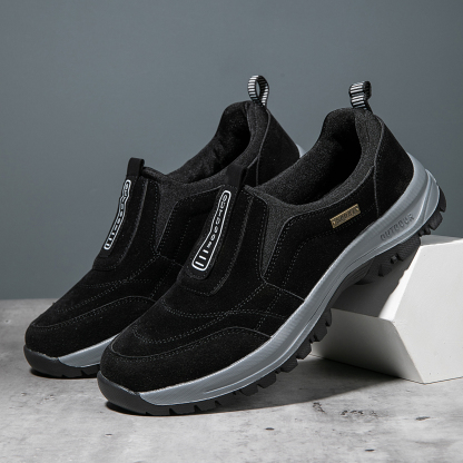 2025 Men's Lightweight Extra Wide Width Orthopedic Hands-Free Foot Pain Relief Slip-on Shoes