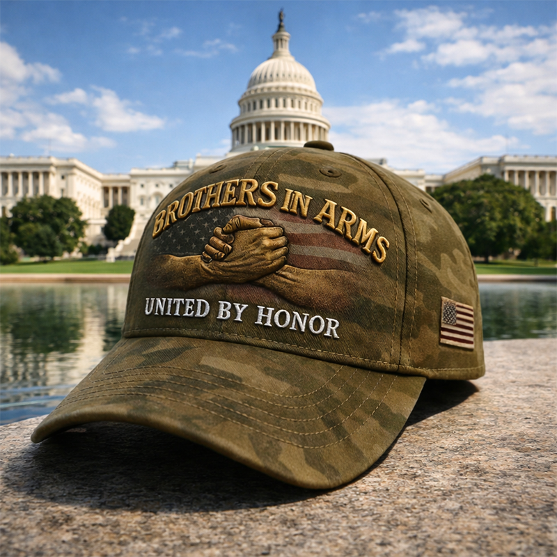 Brothers in Arms – Honor & Legacy Tribute Baseball Cap