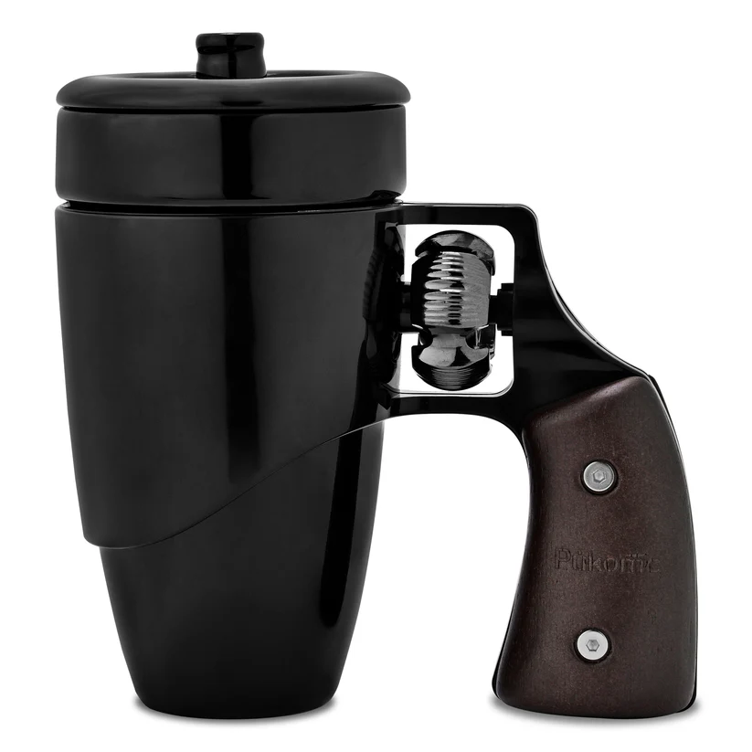 Multi-Purpose Unique Ceramic Mug with Revolver Handle – 500 ml