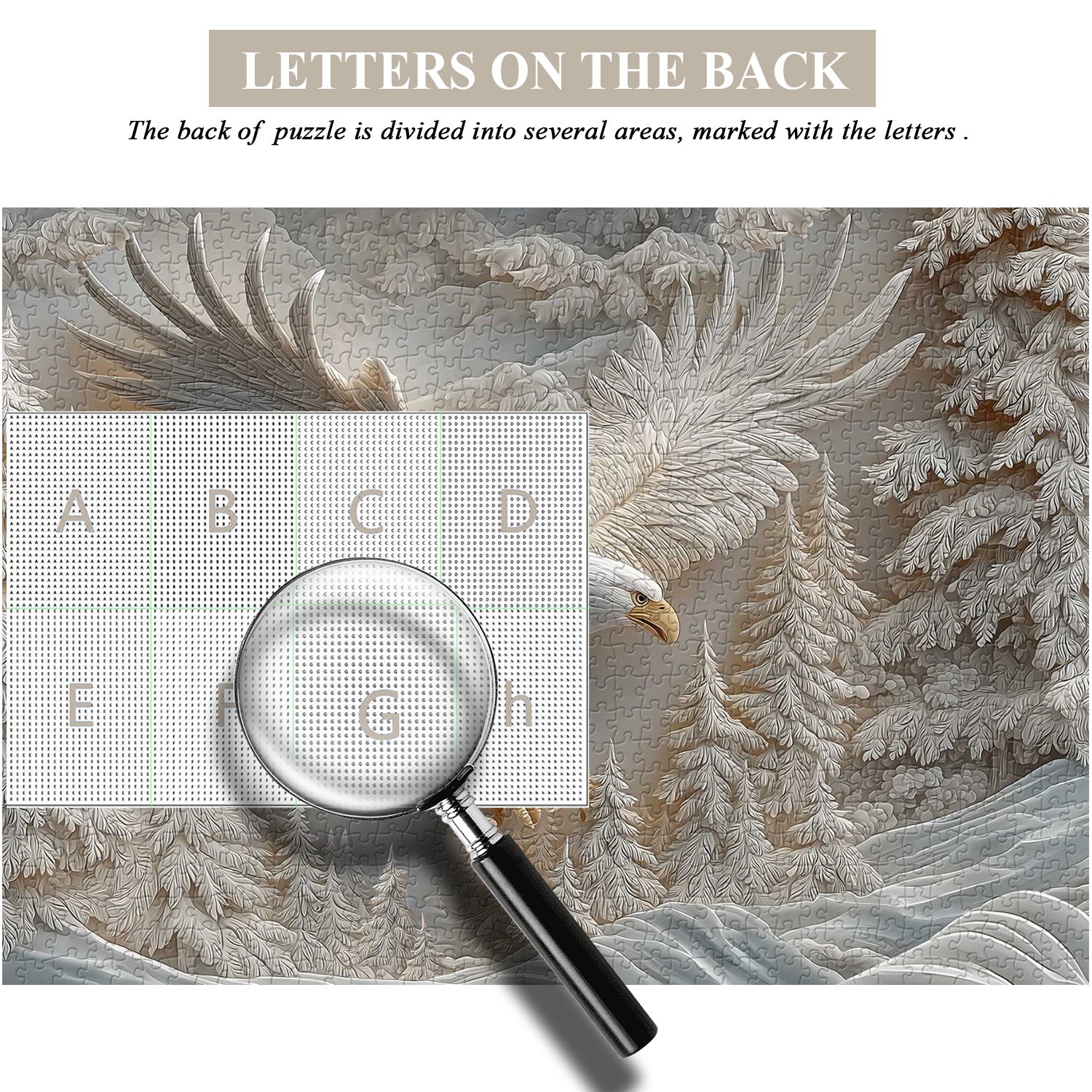 The Carved Eagle Jigsaw Puzzle 1000 Pieces