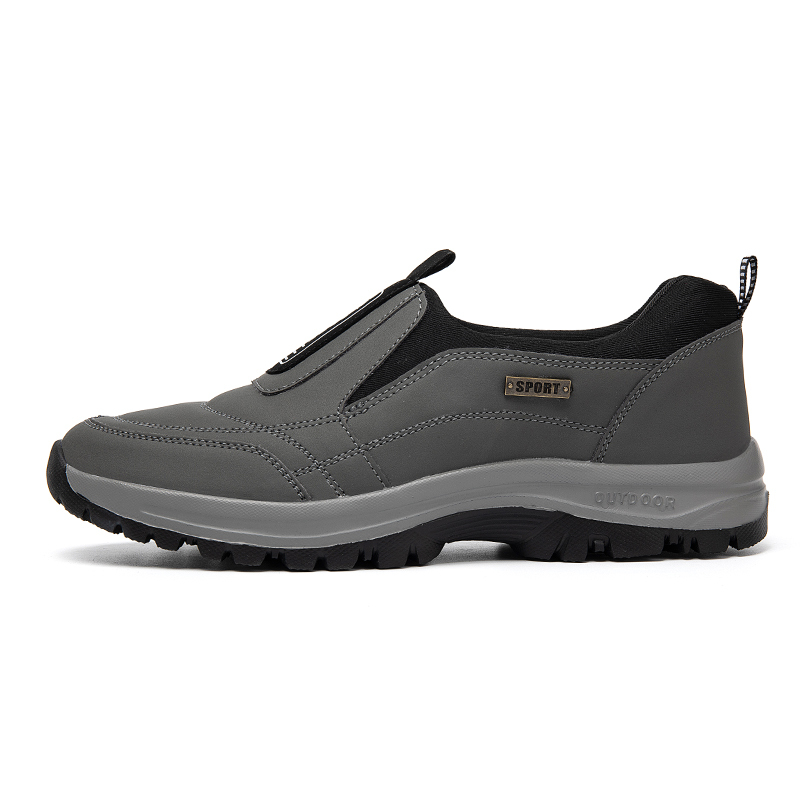 2025 Men's Lightweight Extra Wide Width Orthopedic Hands-Free Foot Pain Relief Slip-on Shoes