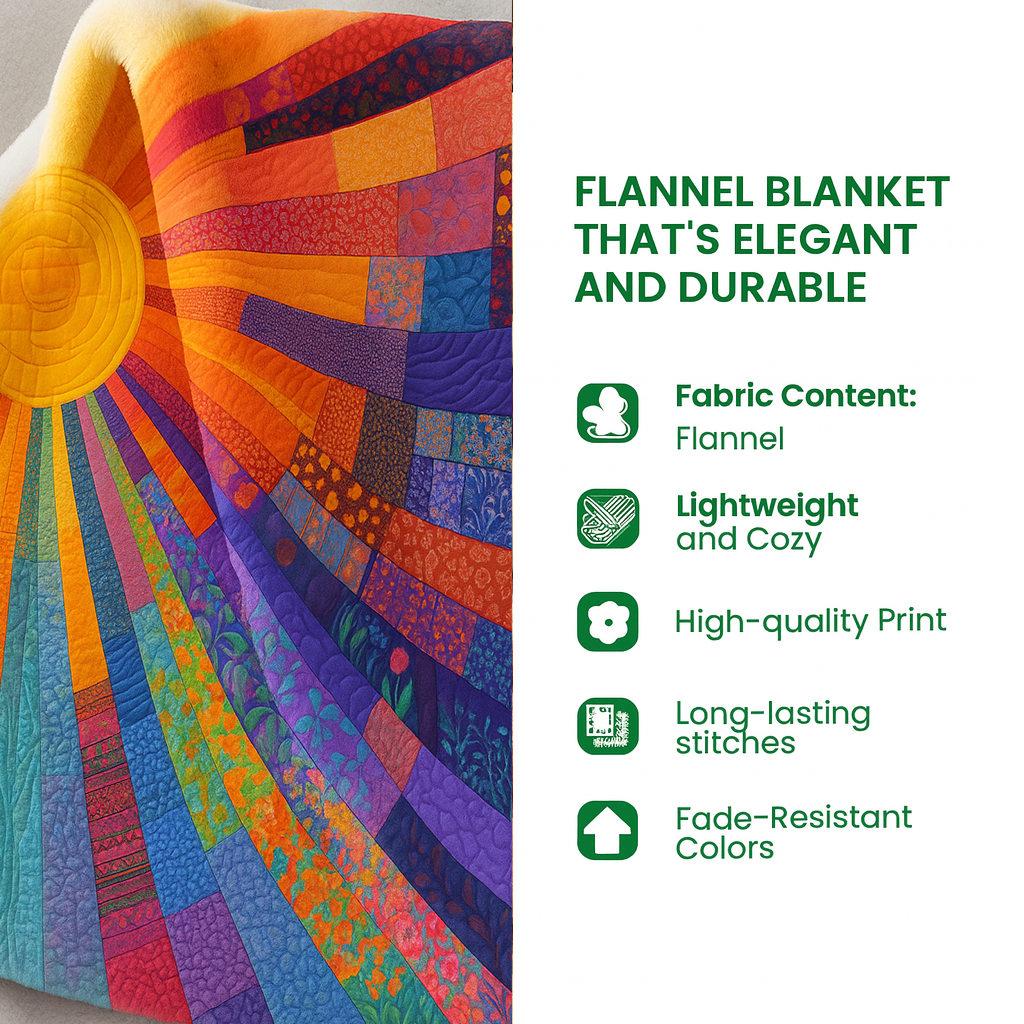 Vintage Quilted Blanket 🛋️ – Limited Time Sale ⏳