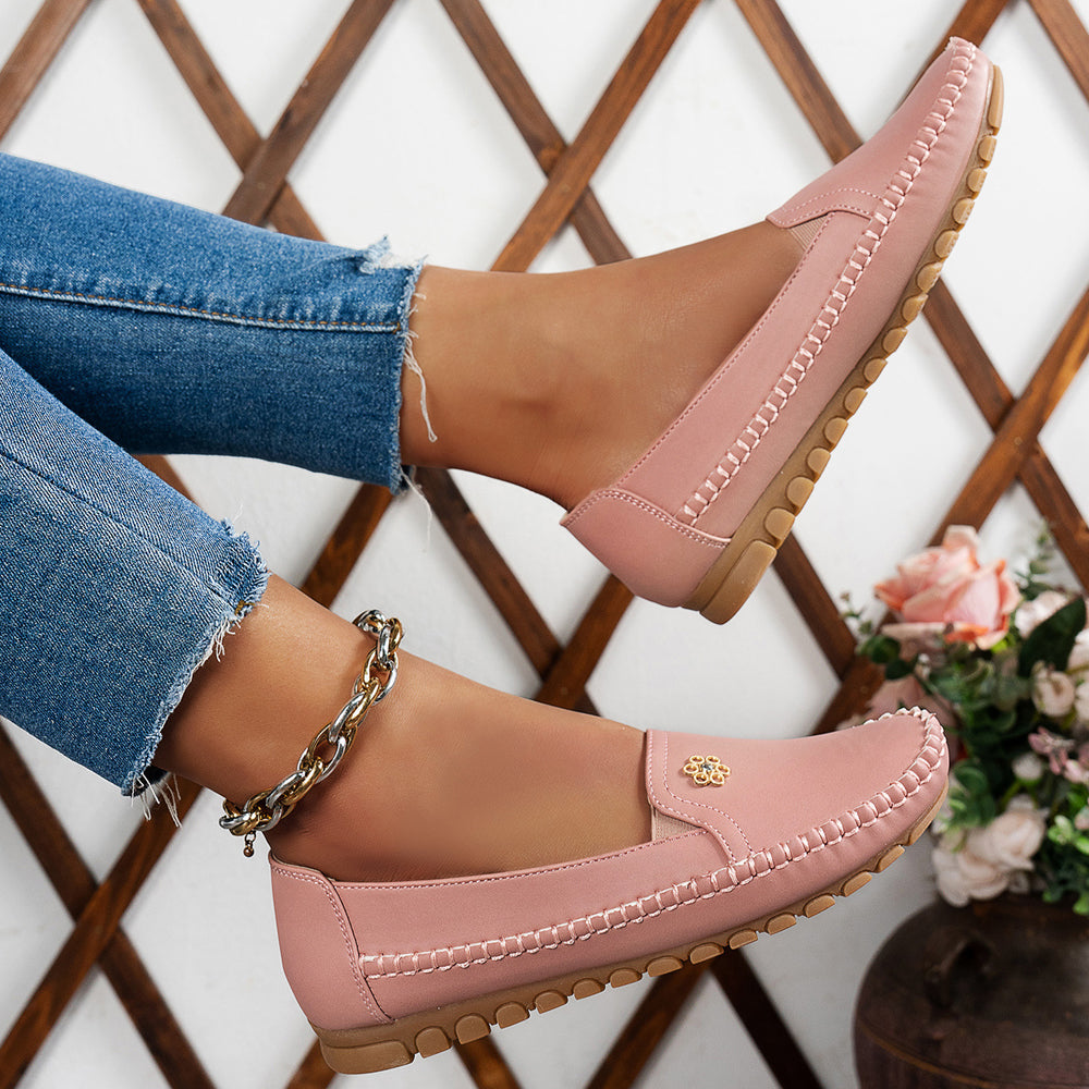 Women's Orthopedic Leather Shoes – Lightweight, Breathable, Anti-Slip