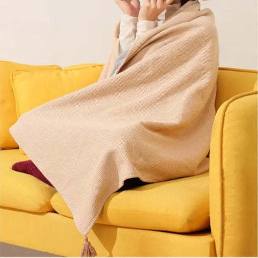 Warmify™ | Draagbare Warmtedeken en Sjaal met USB Powerbank