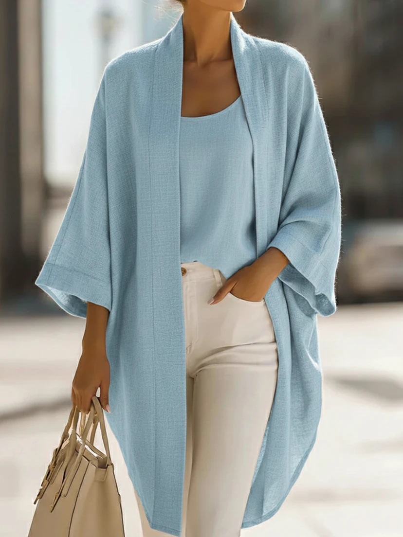 [Copy]Women’s Casual Denim Wide-Leg Jumpsuit with Button Front and Pockets