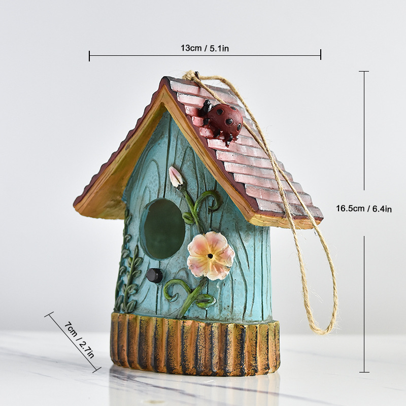Weatherproof Outdoor Birdhouse – Durable, Eco-Friendly Nesting Box for Wild Birds