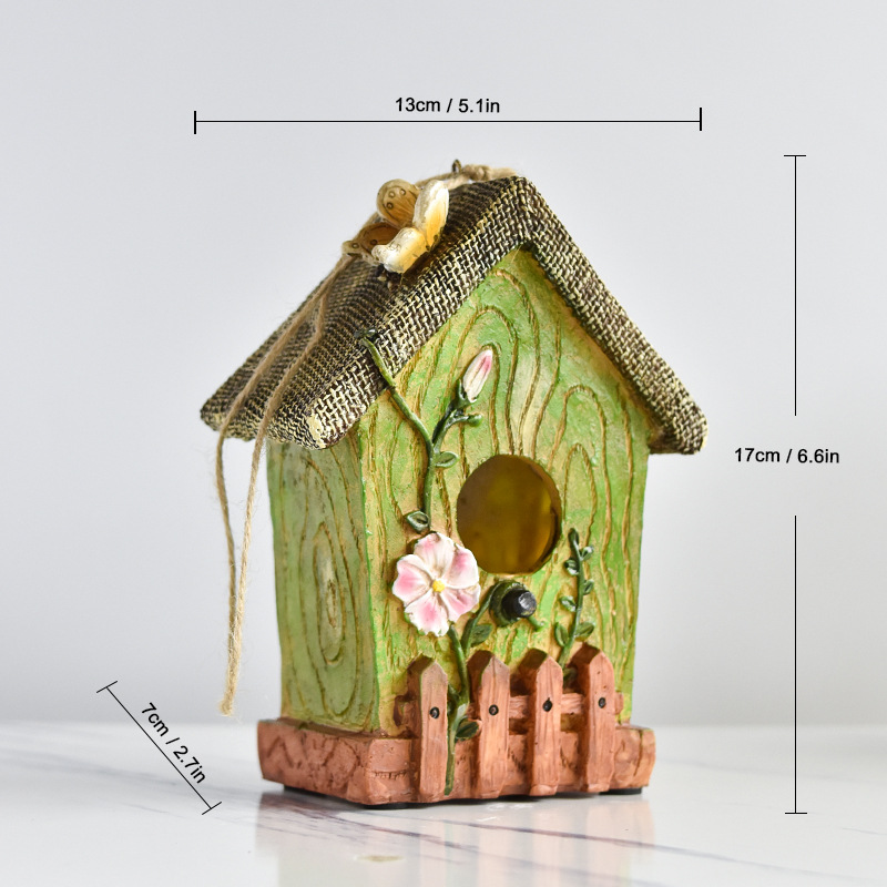 Weatherproof Outdoor Birdhouse – Durable, Eco-Friendly Nesting Box for Wild Birds