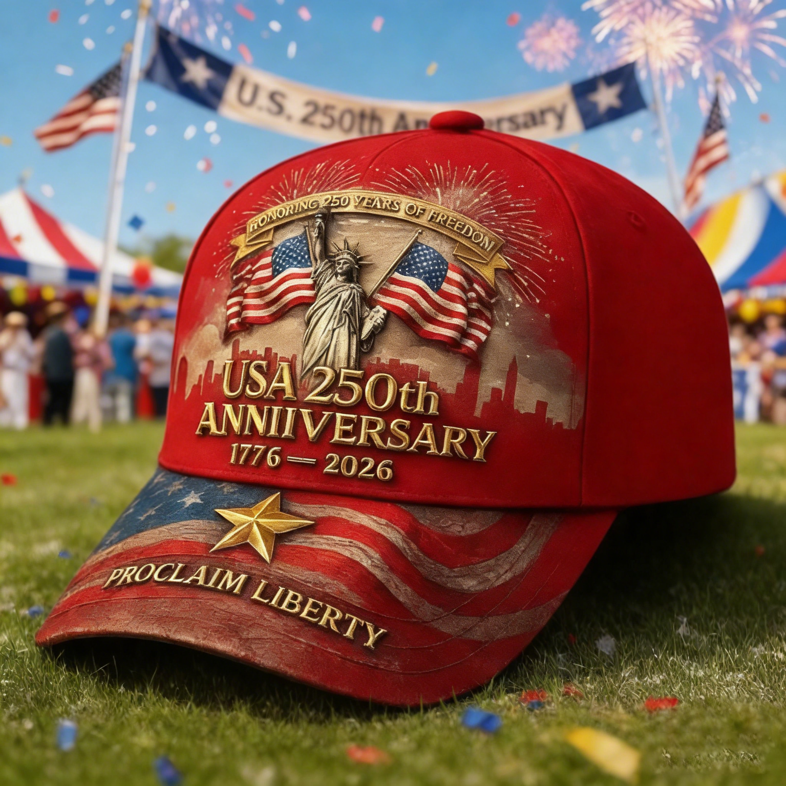 The United States Of America 250th Anniversary Cap