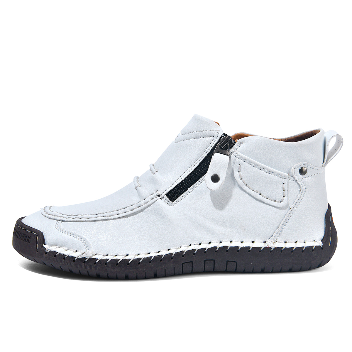 ⏰ Limited-Time 70% OFF – Men’s - Leather Driving Boots | Wide Toe, Arch Support, Waterproof, Pressure Relief, Non-Slip Comfort for Everyday & Travel