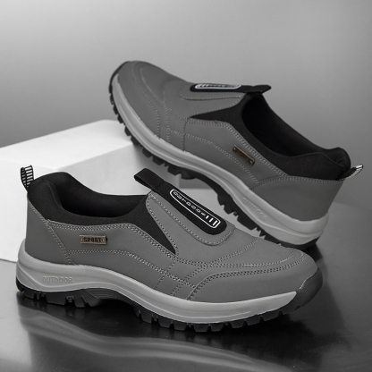 2025 Men's Lightweight Extra Wide Width Orthopedic Hands-Free Foot Pain Relief Slip-on Shoes