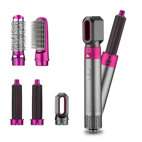 Estoremax 5 IN 1 Hair Styler Dryer Comb and Styling Tool for Curly Hair, Straightening, Curling, Drying, Combing,