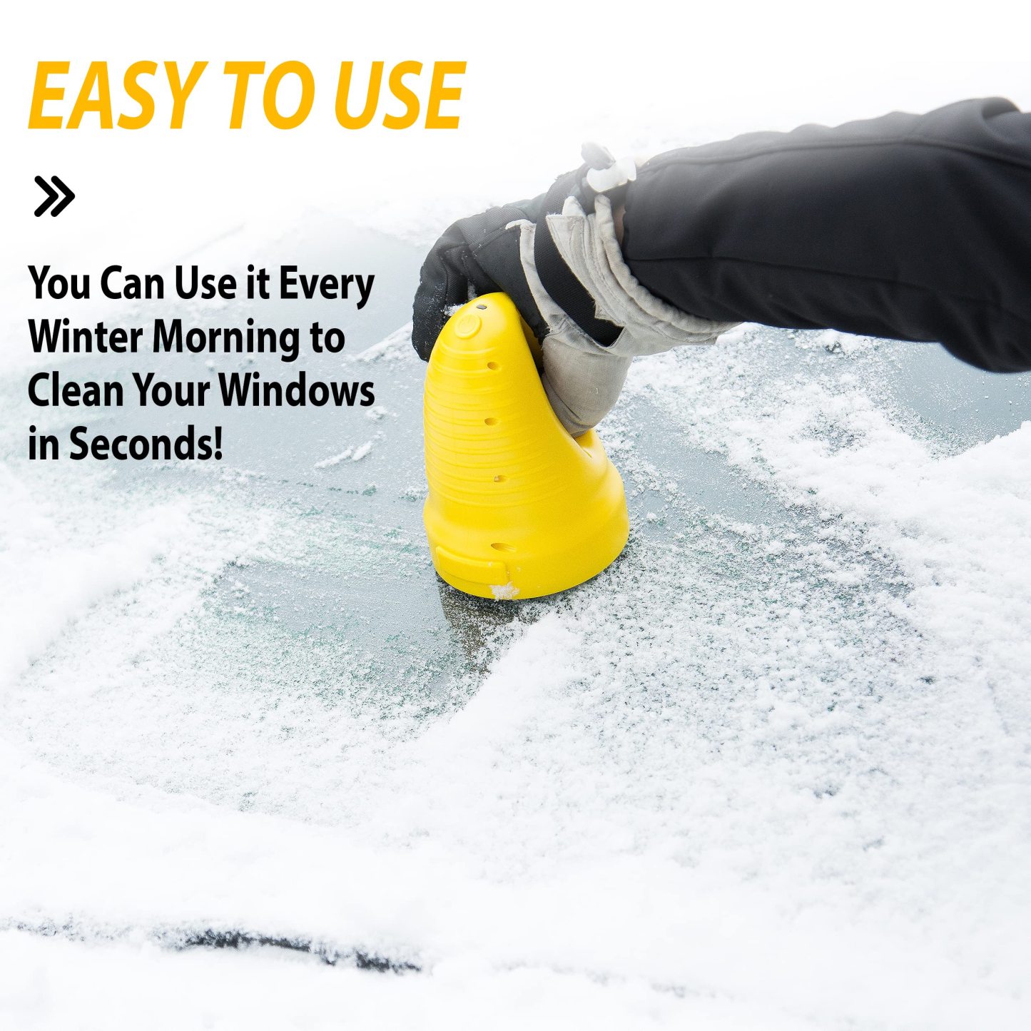 Portable Cordless for Car Windshield Glass Frost Removal