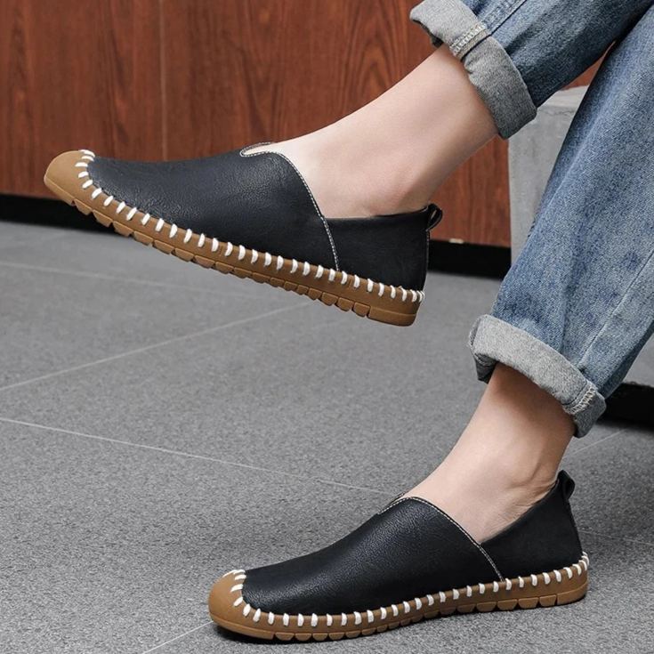 Men’s Comfortable Slip-On Walking Shoes for Everyday Support