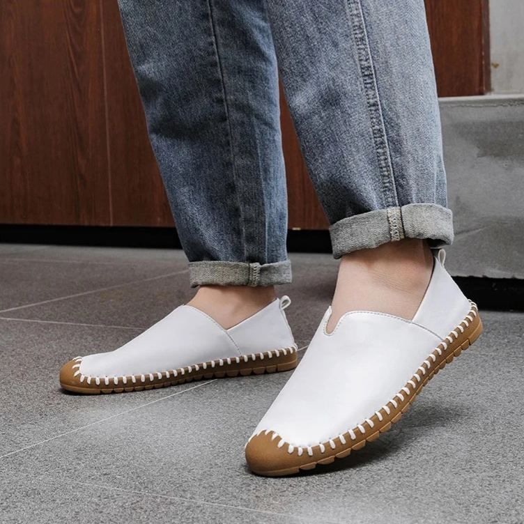 Men’s Comfortable Slip-On Walking Shoes for Everyday Support