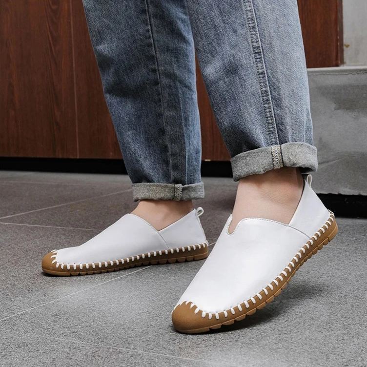 Men’s Comfortable Slip-On Walking Shoes for Everyday Support