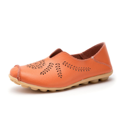 Women’s Casual Flat Loafers with Flexible Rubber Sole