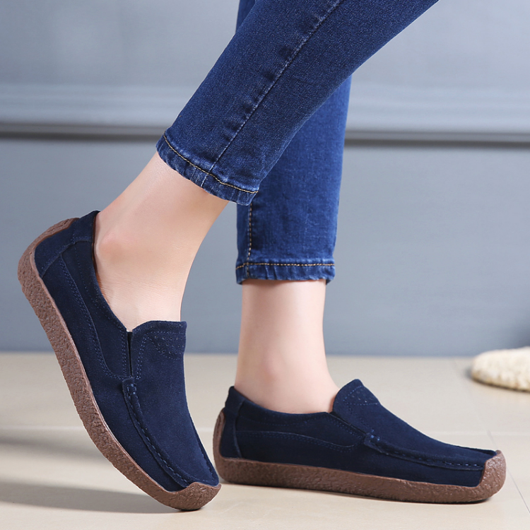 Women’s Soft Suede Comfort Slip-On Loafers