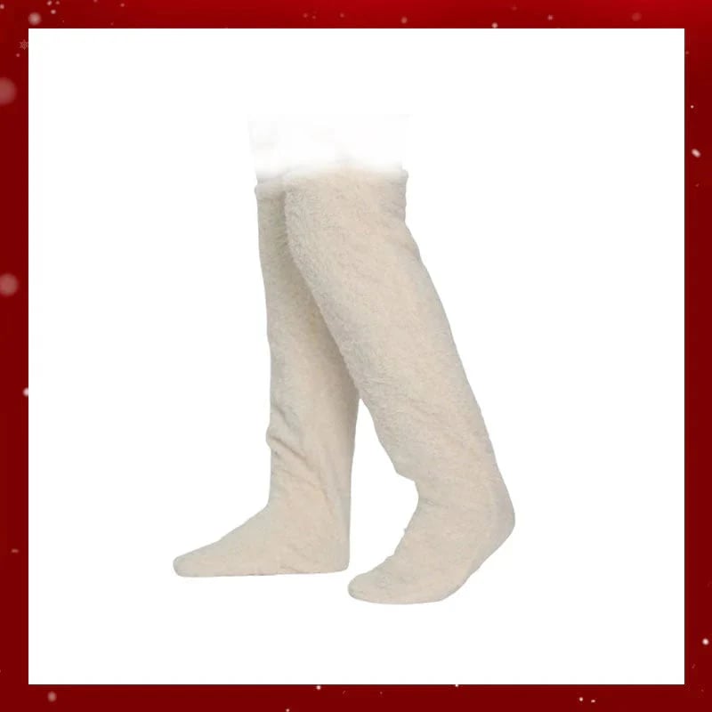 ⚡Flash Sale 49% OFF🏆#1 Best Seller ⏰💥Goose Down Knee Socks!🧦⛄