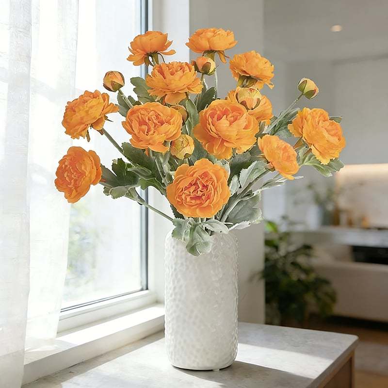 🌸 Lifelike Luxury Peony Flowers – The best gift for Mother's Day! 💐✨