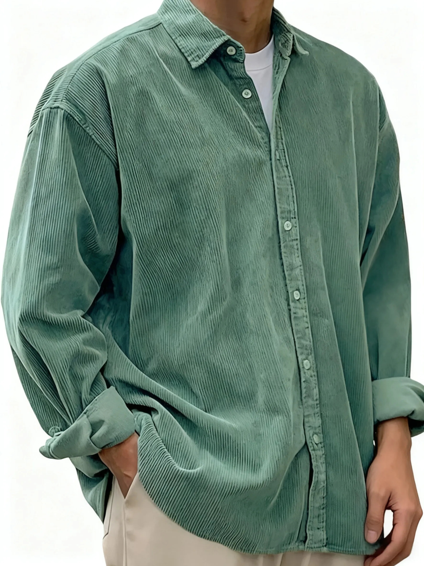 100% Premium Cashmere Men’s Shirt — Timeless Style