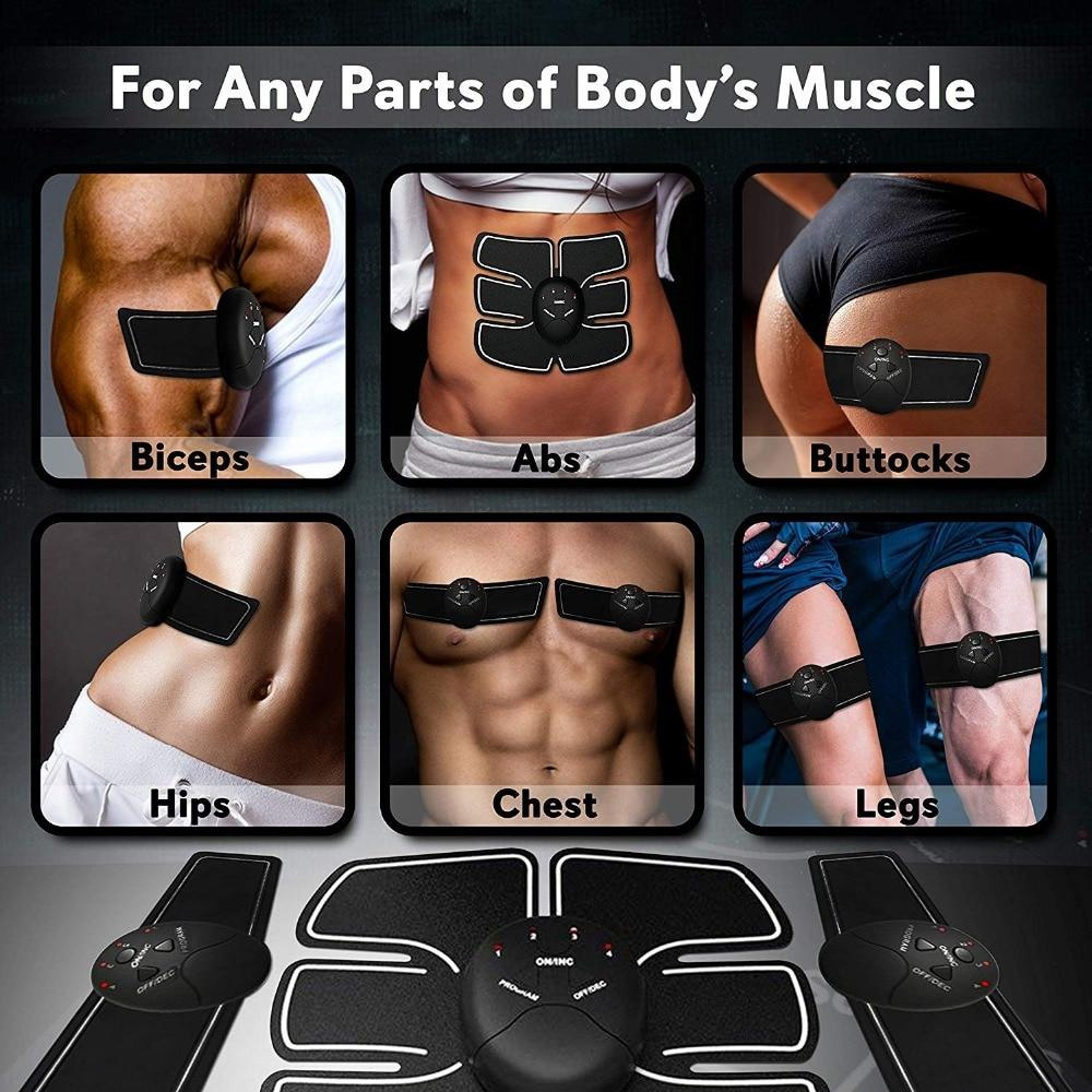 Smart Rechargeable EMS Muscle Stimulator Device