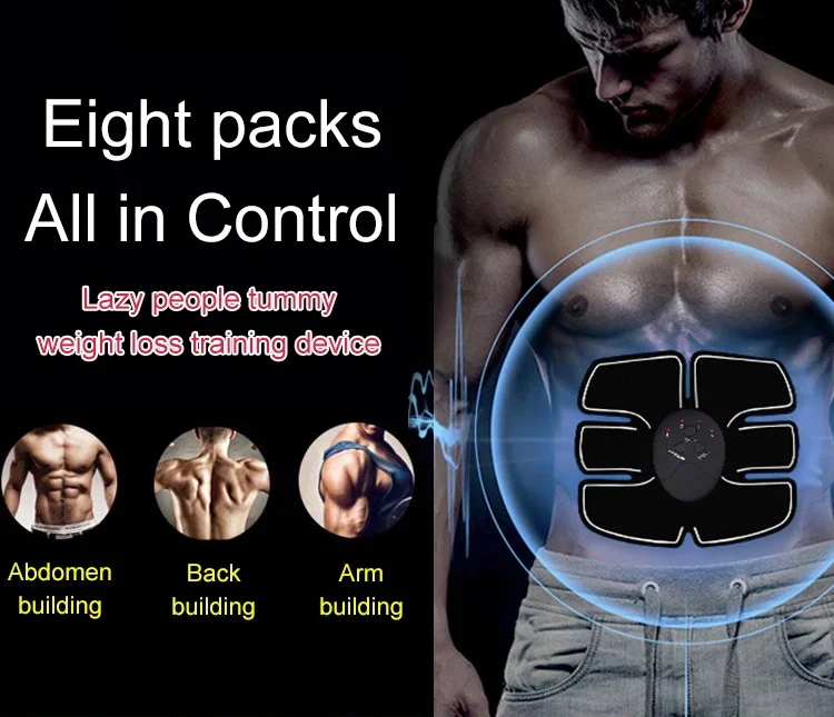 Smart Rechargeable EMS Muscle Stimulator Device