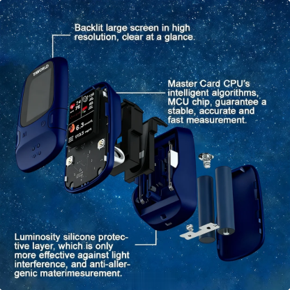 👑2026 Eaily Hot Sale Ends Today: 70% OFF!-Tiworld™ Develops Newly Launched Non-Invasive Smart Glucose Meter-✅made in the USA✅