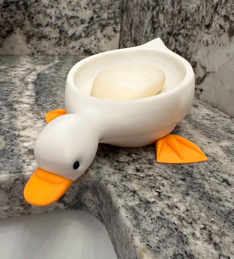 Adorable Duck Soap Dish – Your Bathroom's New Best Friend! 🦆🧼✨