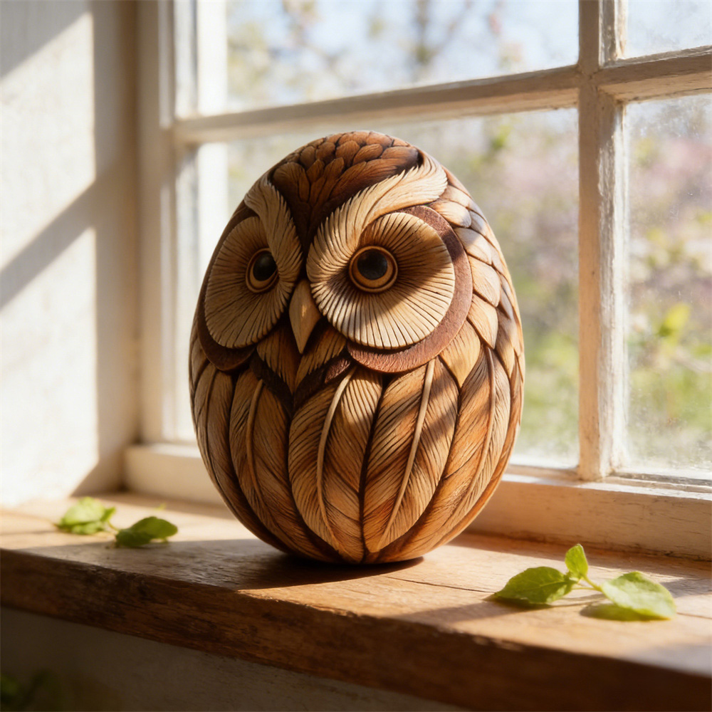 Animal Easter Carving Craft Egg