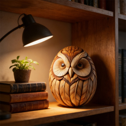 Animal Easter Carving Craft Egg